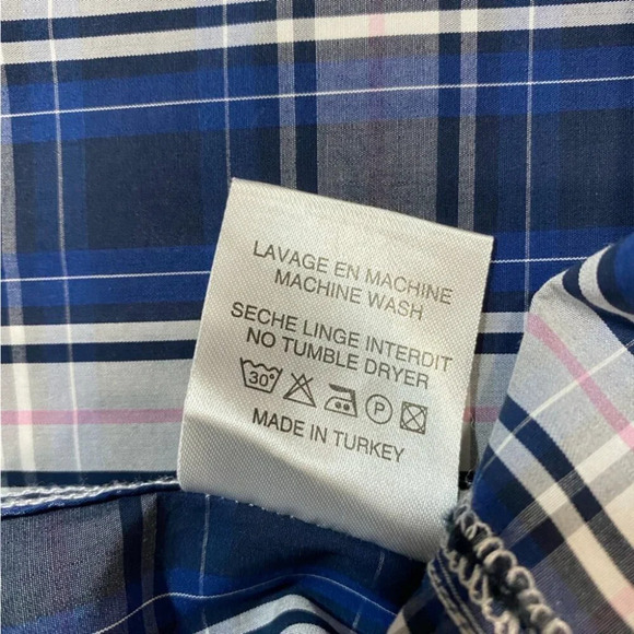 Absolute Rebellion French Style Bold Dress Down Slim Fit Shirt XXL - Picture 13 of 16